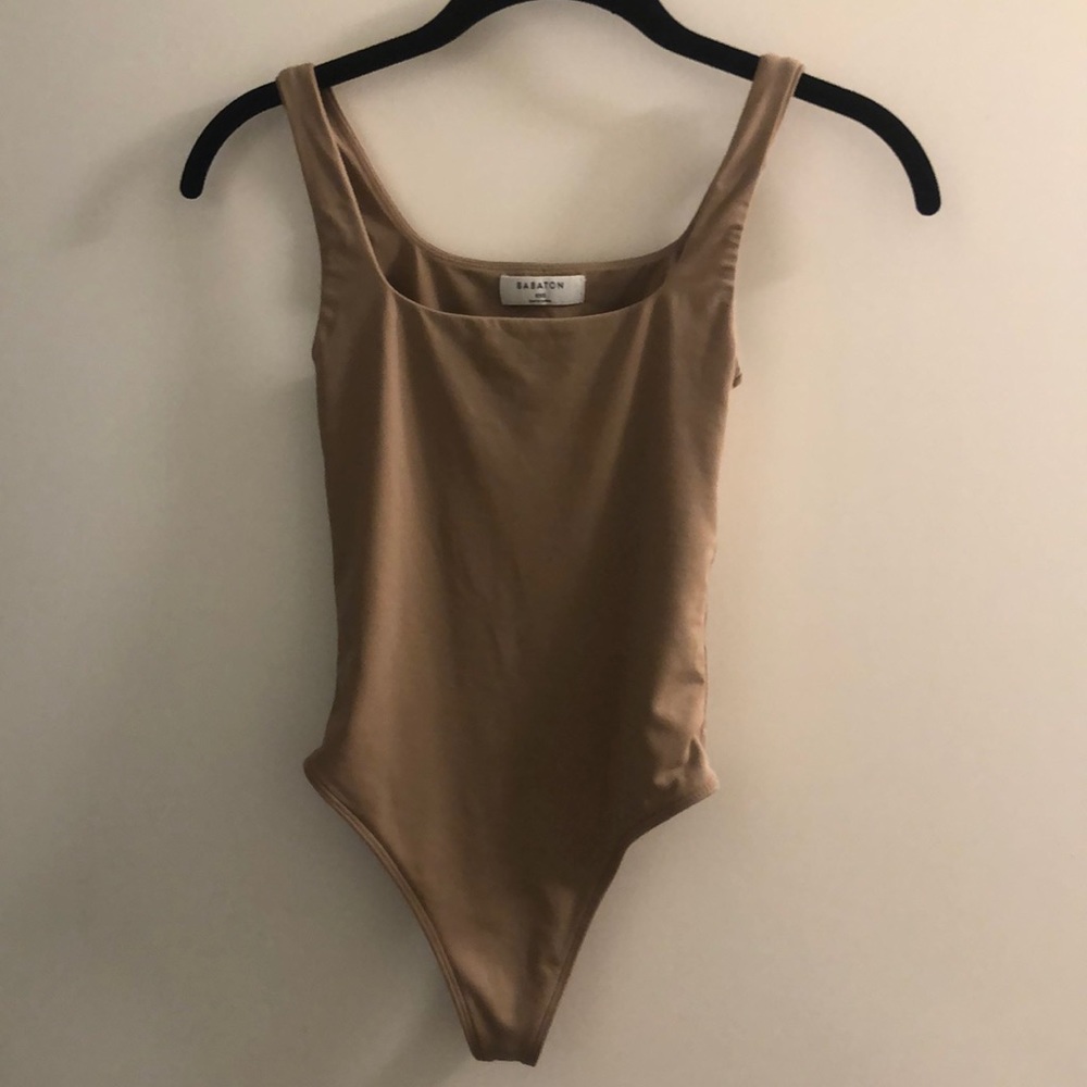 Babaton Contour Tank Bodysuit XXS toasty